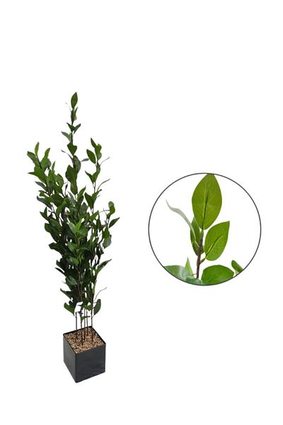 Living Artificial tree with a realistic touch4 branches, 120 cm, black pot