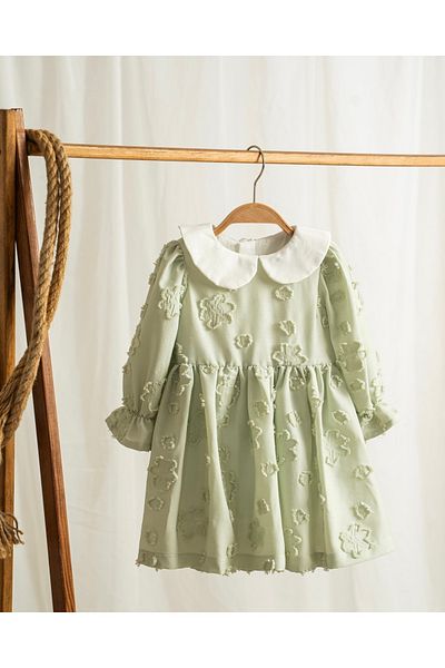 Baby Flowered Dress Holiday and Party Girl's Outfit