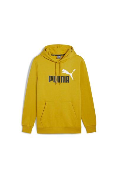 Puma Ανδρικό φούτερ με κουκούλα Ess+ 2 Col Big Logo