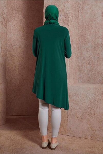 Alvina 42806 Model Asymmetric Cut Tunic