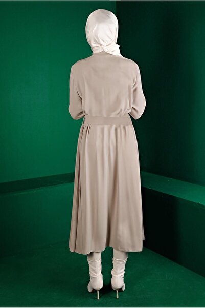 Alvina Belted Pleated Tunic 43287