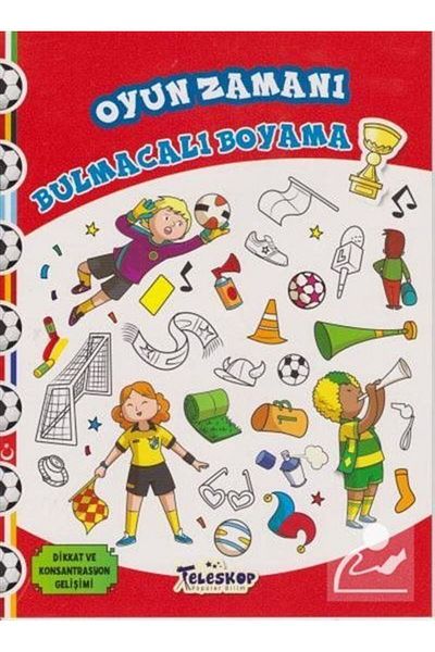 Teleskop Popüler Bilim Playtime Puzzle Coloring
