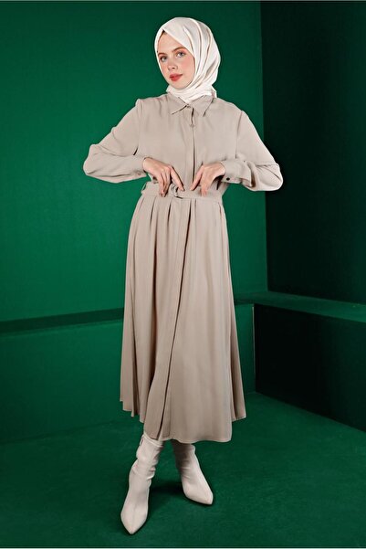 Alvina Belted Pleated Tunic 43287