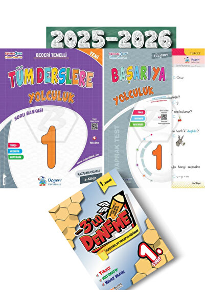 Üçgen Yayınları 1.sınıf Tüm Dersler Soru Bankası Ve Yaprak Test [ecem Dagıtım]