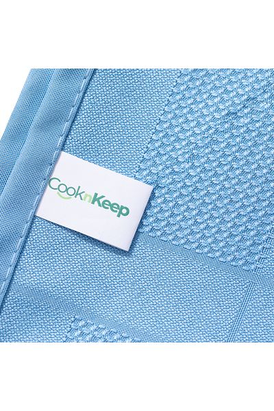 CooknKeep 2 Pack Microfiber Glass Cloth