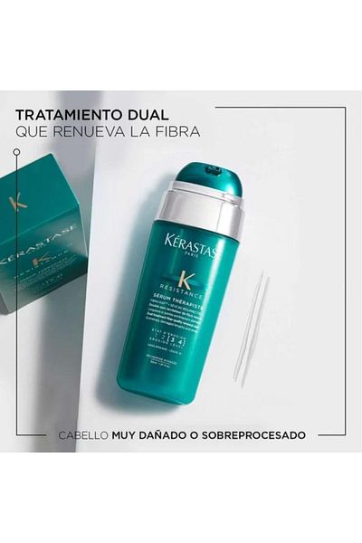 Kerastase Resistance Therapiste - شامبو 250 مل للشعر التالف + قناع 200 مل + مصل 30 مل