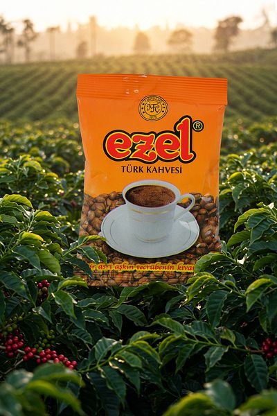 EZEL Turkish Coffee with Plenty of Foams X 4 Pieces - 100g
