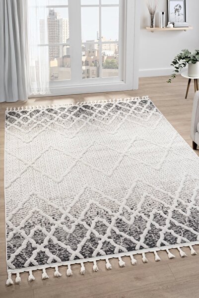 Eliz Home Modern Desen Dokuma Halı Antre Yolluk Oturma Odası Salon Halısı