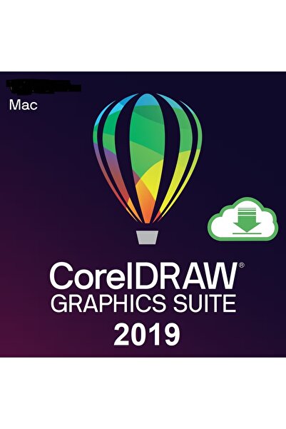 COREL CorelDRAW Graphics Suite 2019 (MAC) - 1 MAC Cihaz Süresiz Dijital Kod