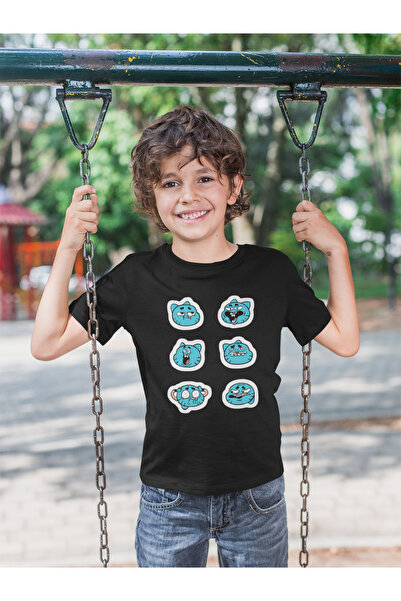 SEVBANO Tricou unisex pentru copii cu desene animate cu imprimeu Gumball (vâr...