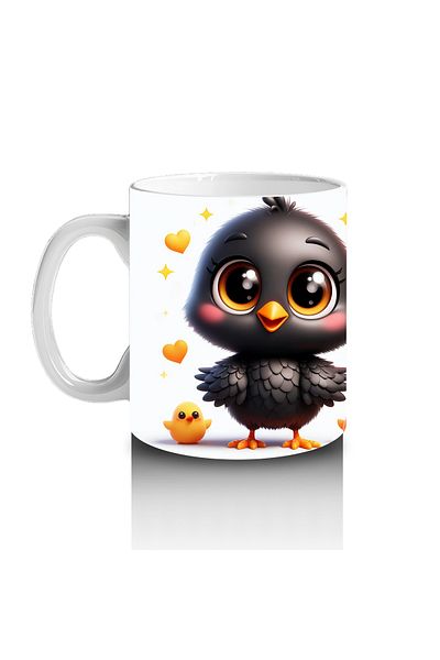 Luluyen Little Raven Mug Cup That Makes Children Love Milk