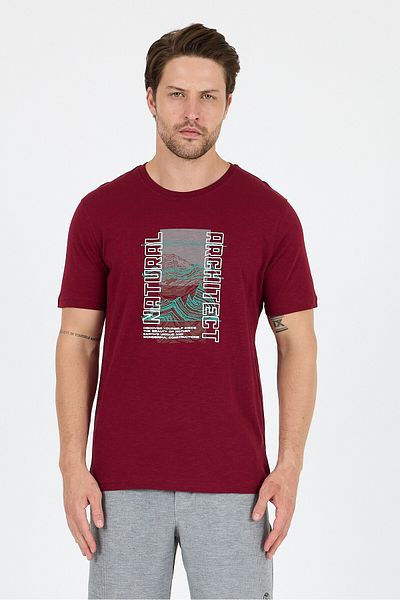 Rodi Men's 100% Cotton Crew Neck Short Sleeve Printed T-Shirt Comfortable and Stylish Casual Men's T-Shirt 0026