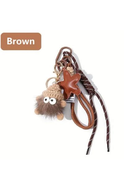 TChic Brown Toy Charm/Keychain