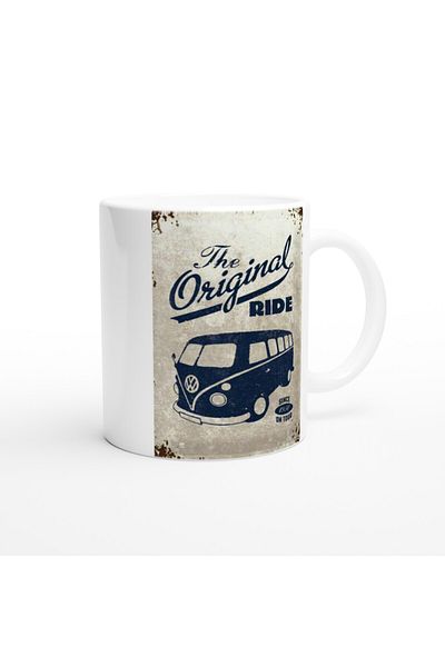 Luluyen The Original Ride Retro Minibus Printed Mug