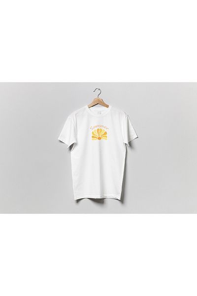 YEACHY Unisex καλοκαιρινό μπλουζάκι με στάμπα
