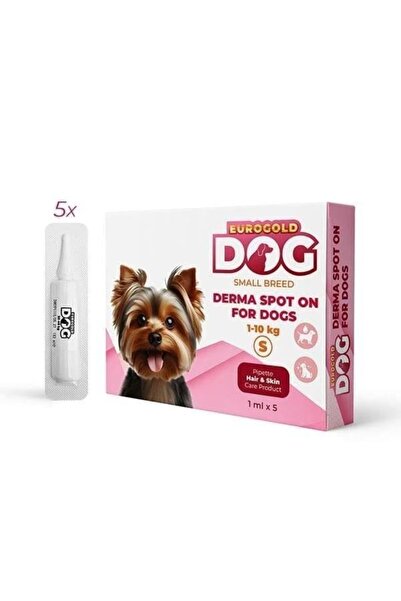 EuroGold Dog Deri Bakım Damlası 1-10 kg | Tüy Dökülmesini Azaltır, Kaşıntıyı ...