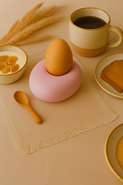 DemCey Home Egg Presentation Plate Egg Bowl Stand