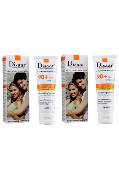 DESAR Two Pieces of Sunscreen Cream SPF 90 80ml