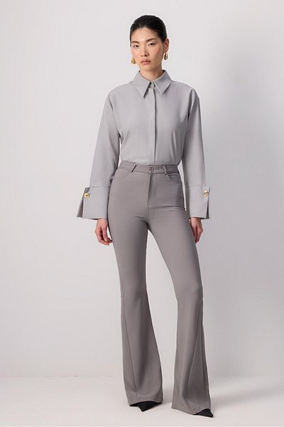 Touché Privé SPANISH BEAN CREPE PANT