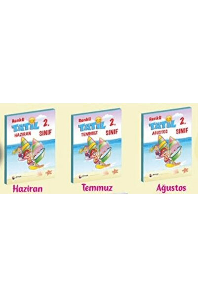 Dört Renk Yayınları 2. Sınıf Renkli Tatil Seti / Kolektif / Dört Renk Yayınla...