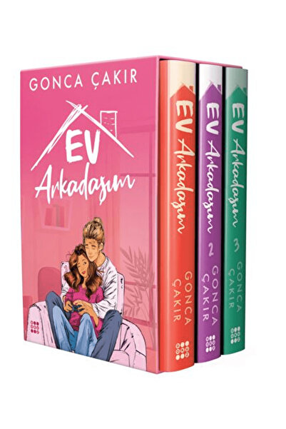 dokuzyayinlari Ev Arkadaşım (Kutulu Set 3 Kitap) / Gonca Çakır / Dokuz Yayınl...