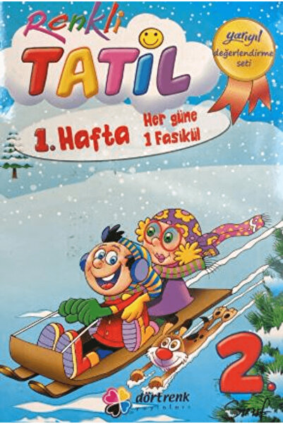 Dört Renk Yayınları 2. Sınıf Yarıyıl Renkli Tatil Seti / Kolektif / Dört Renk...