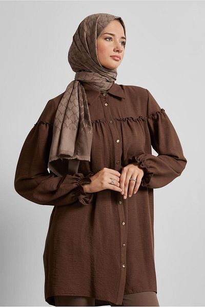 Alvina Shirt Collar Tunic 45690