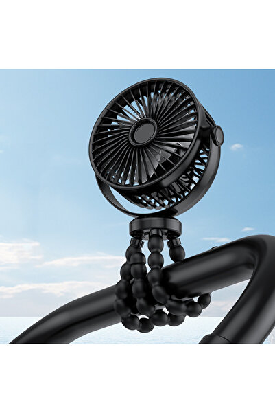 ENAR مروحة تشوه الأخطبوط مروحة يدوية مروحة صغيرة لعربة الأطفال