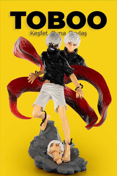 shop Tokyo Ghoul – Ken Kaneki “Awakened Kagune” 21 cm PVC Figure (2 Heads & 4 Kagune)
