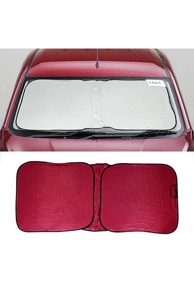 Generic Car Windshield Sunshade, Car Sun Shade Car Sun Protector Uv Rays And Heat Protector Rose