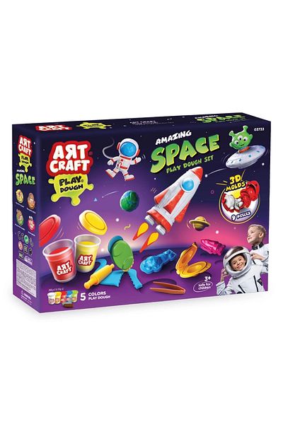 DEDE Nessiworld Amazing Space Play Dough Set
