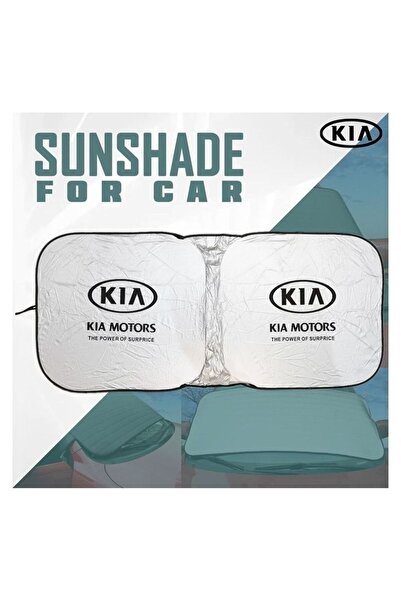 Kia مظلة شمس للزجاج الأمامي للسيارة، مظلة شمس للسيارة تحمي من الأشعة فوق البن...