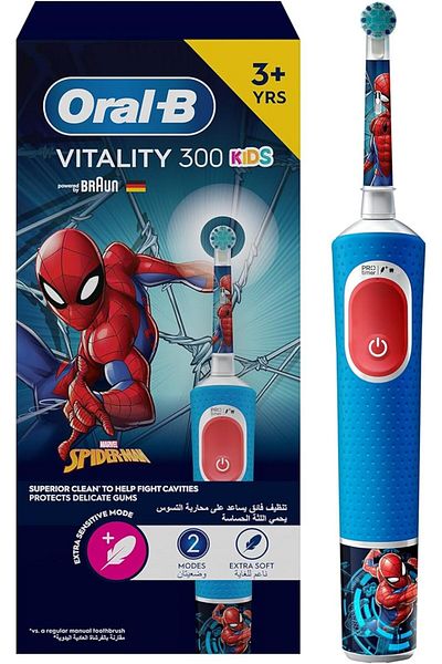 Oral-B Vitality 300 Rechargeable Kids 3+ Years Tooth brush Spiderman D103.413.2K