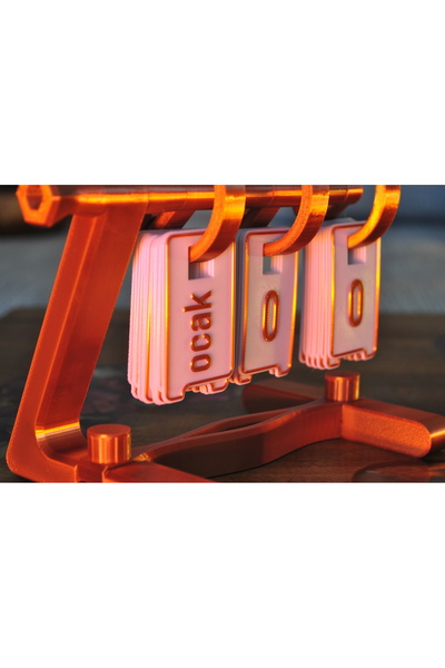 wart dizayn Modern Masa Takvimi, Takvim, Yapraklı Takvim