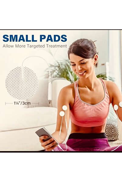 SEZİNCE TENS PEDİ YEDEK ELEKTROT Yuvarlak 3,2 cm 4’lü 1 Paket