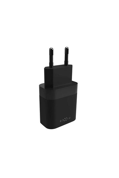 FIXED Încărcător UE, Tip-C, 20W - (FIXC20N-C-BK) - Negru