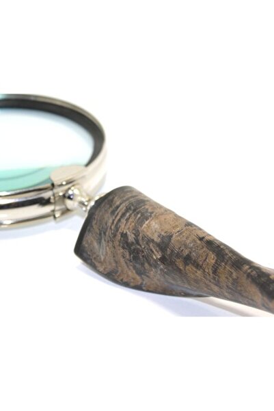 ForWhat Lupă cu mâner în formă de corn Lupă de mână Prestige pentru birou, ac...