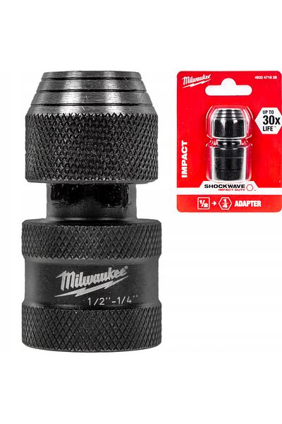 Inna marka Adapter 1/2 kwadrat - 1/4 hex F (1)