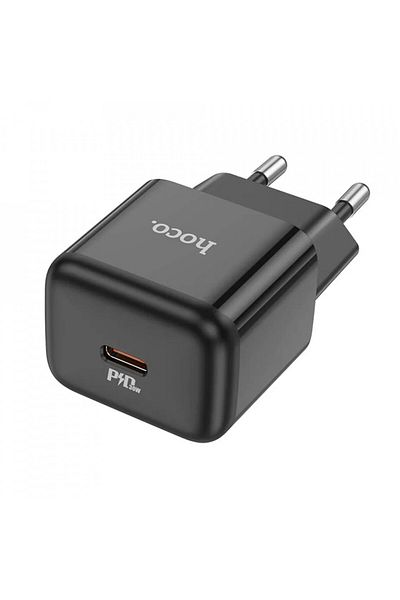 Hoco Încărcător Type-C PD30W + Cablu Lightning - Glory (N32) - Negru