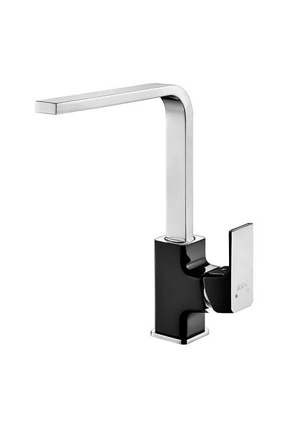 Eca Tiera Bi-Color Sink Faucet Black