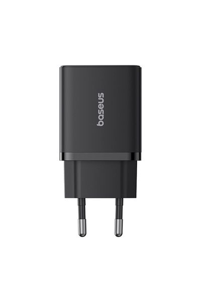 Baseus USB charger, Type-C, Fast Charge 20W - (P10111403113-00) - Cluster Black