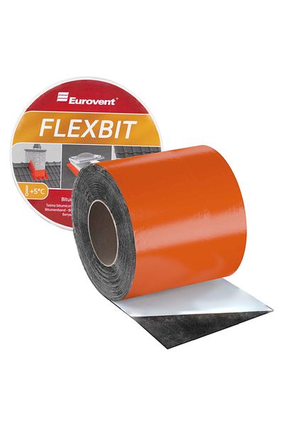 Inna marka Taśma bitumiczna FLEXBIT 150mm x 10m RAL 8004