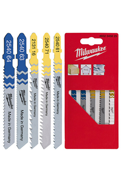 Inna marka Set de lame de ferăstrău pentru lemn/metal, 5 bucăți într-un blister