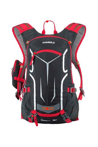 fun zone ANMEILU Water Resistant Cycling Backpack With Rain Cover 18L