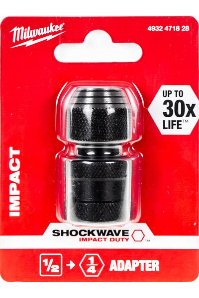Inna marka Adapter 1/2 kwadrat - 1/4 hex F (1)