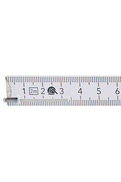 Inna marka Nity otwarte aluminiowe 3,2x6mm RAL9010