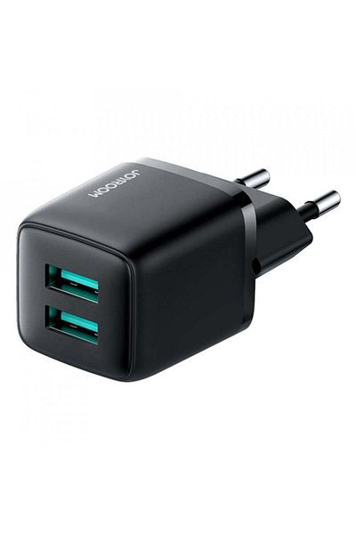 Joyroom Charger Socket 2 x USB, 12W, 2.4A - (L-2A121) - Black