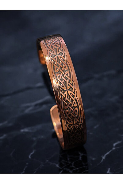 Soprano Silver Bakır Bileklik Kısmet Düğümü Has Bakır