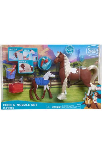 Dreamworks Spirit Riding Free - Feed & Nuzzle Playset
