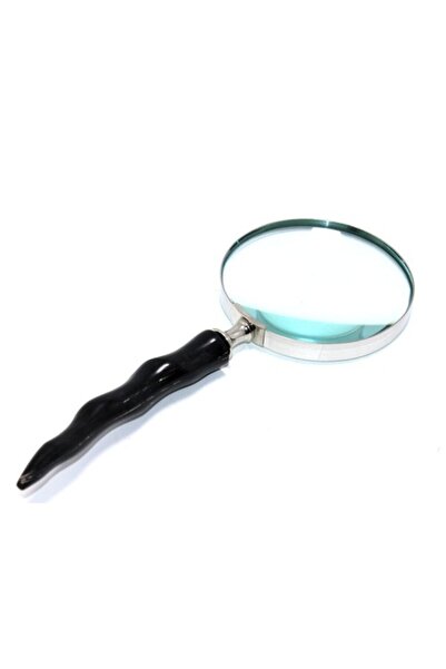 ForWhat Lupă de mână cu mâner în formă de corn de 25x10 cm, din alamă, pentru...